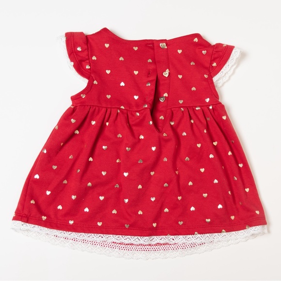 12 Months Issac Mizrahi Baby Red Dress - Picture 2 of 2